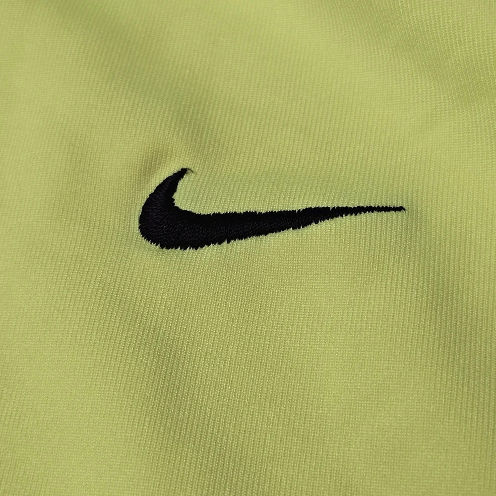 NIKE‎ Dry Fit Women's Fluorescent T-shirt  XL Tennis Outdoor Embroidered Ball